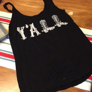 Y'all Tank top